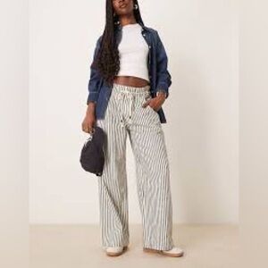 Free People Dakota cinched Pull-on Pants In Washed Railroad